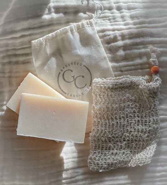 Unscented cold process soap